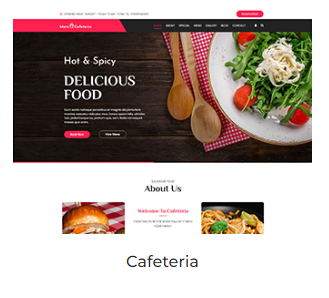 Websites-Cafeteria